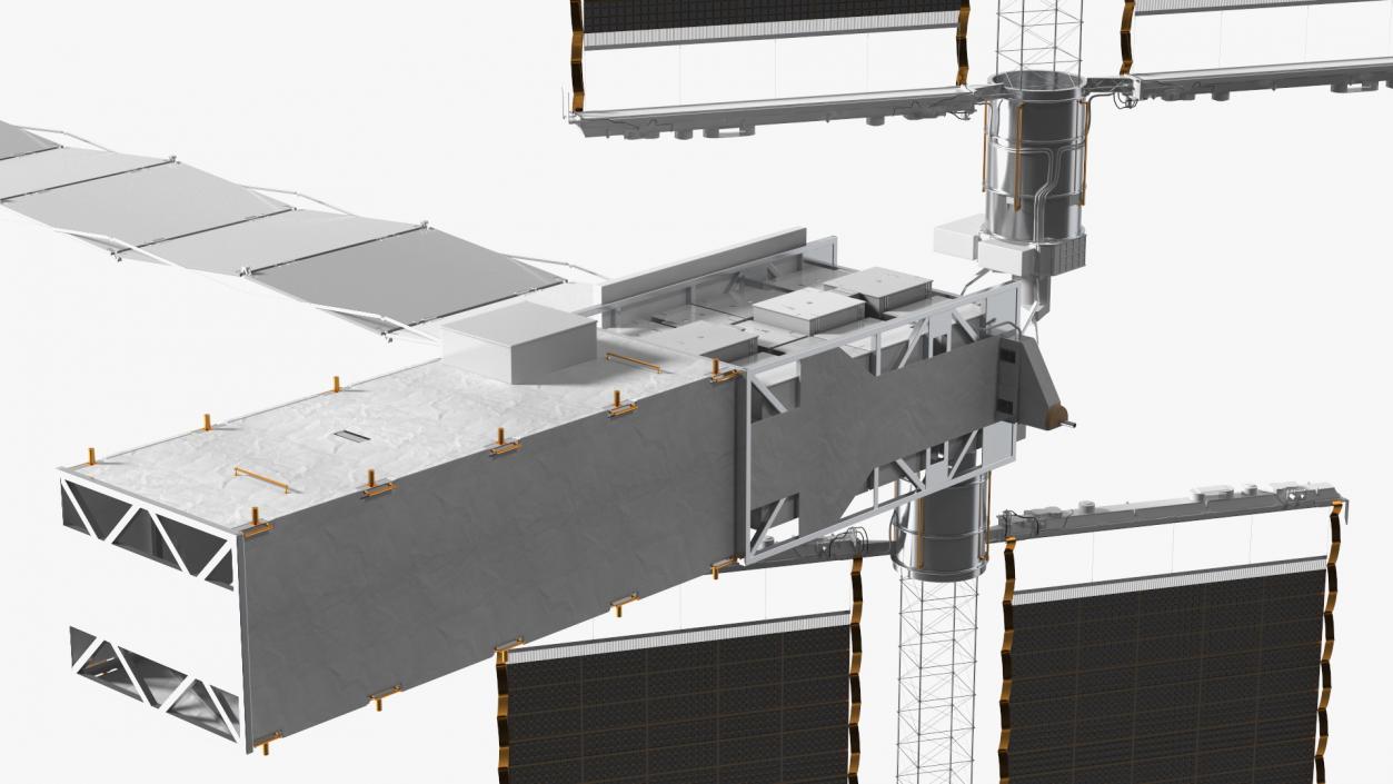 ISS Solar Panel Module 3D