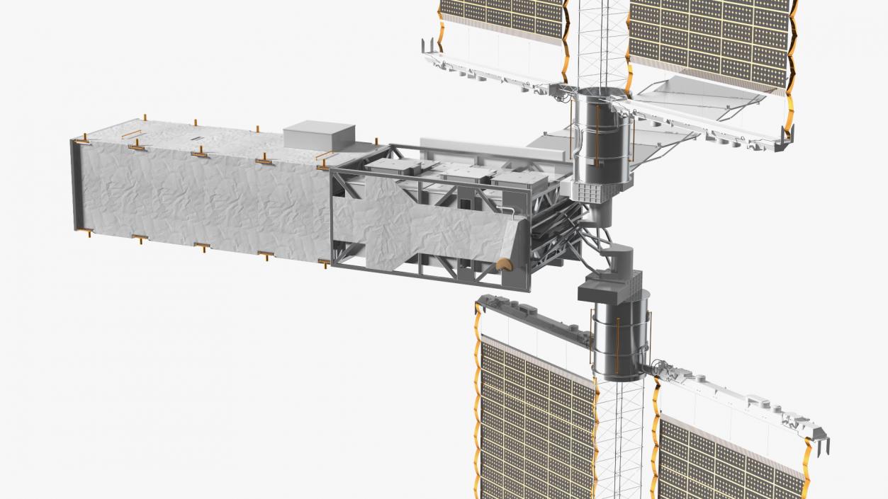 ISS Solar Panel Module 3D