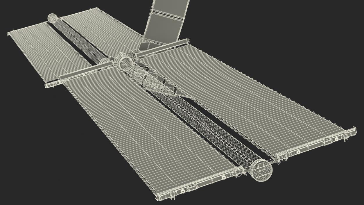 ISS Solar Panel Module 3D