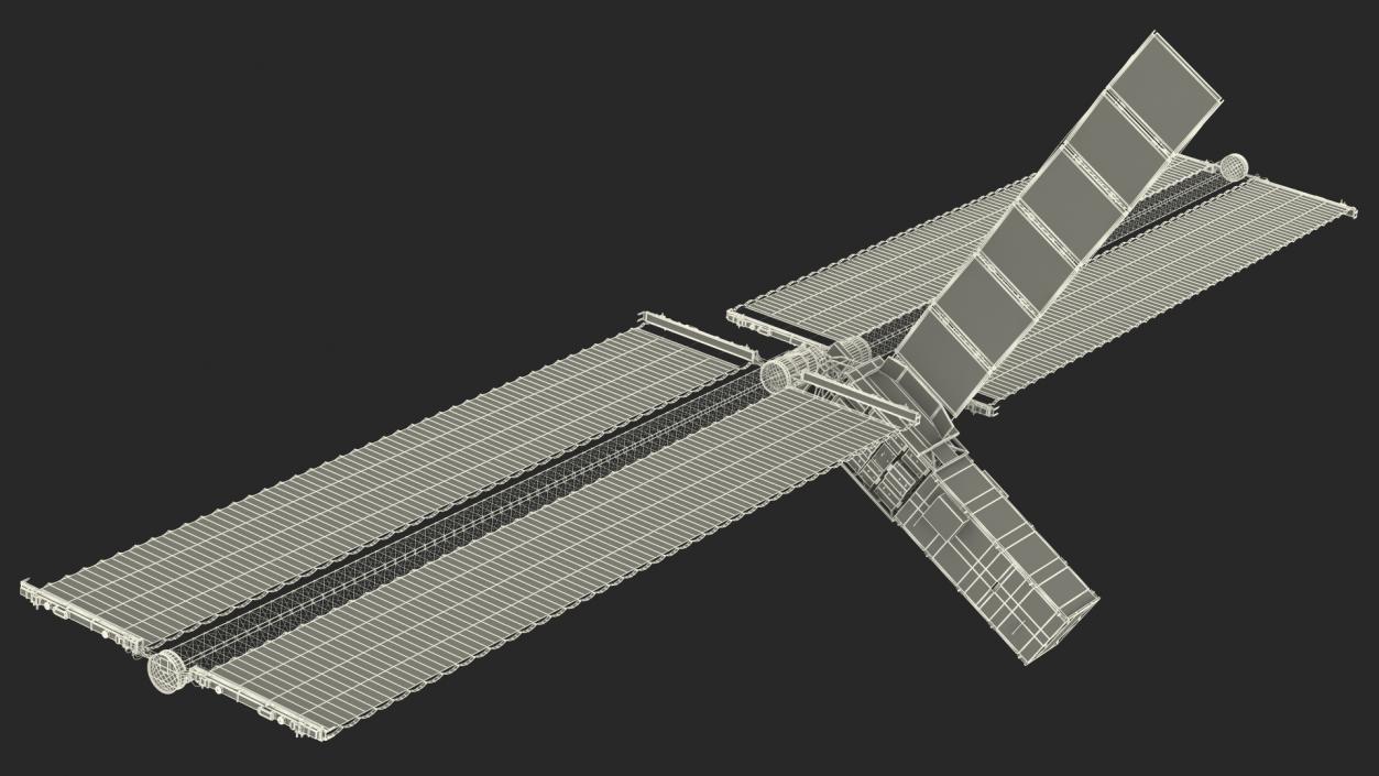 ISS Solar Panel Module 3D