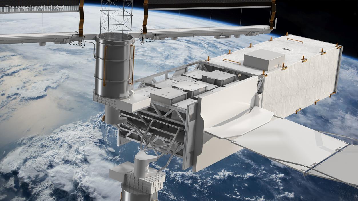 ISS Solar Panel Module 3D