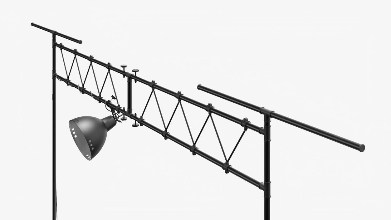 3D Studio Lighting Truss with Spotlight