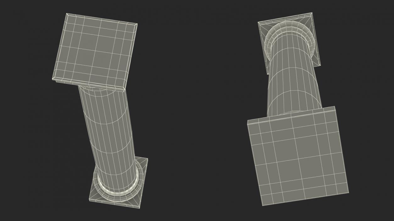 Tuscan Order Classical Column 3D model