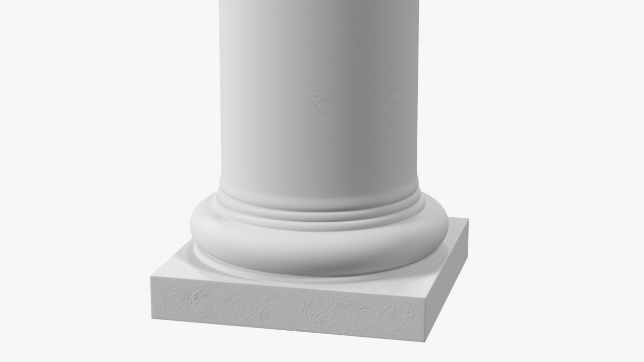 Tuscan Order Classical Column 3D model