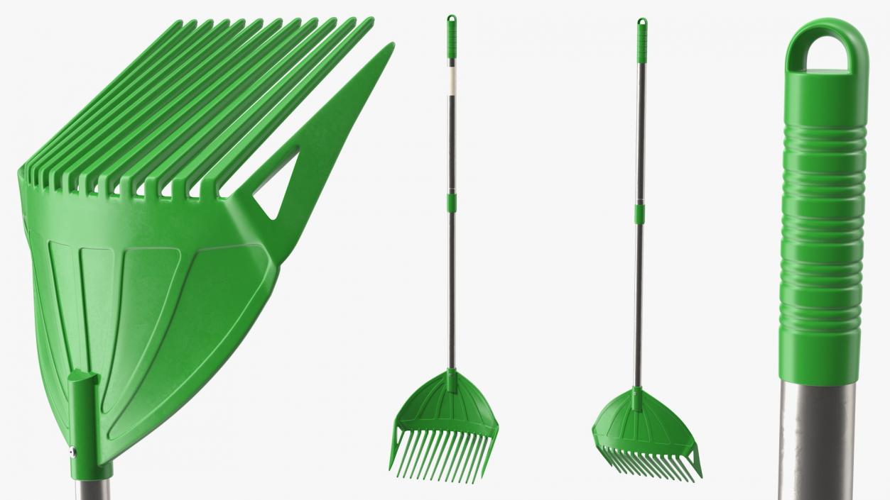 Multipurpose Combined Rake Shovel Sieve 3D model