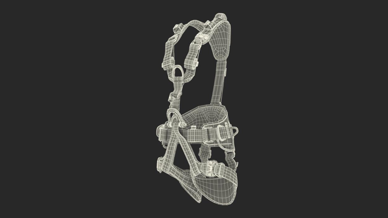 3D model Full Body Harness Generic