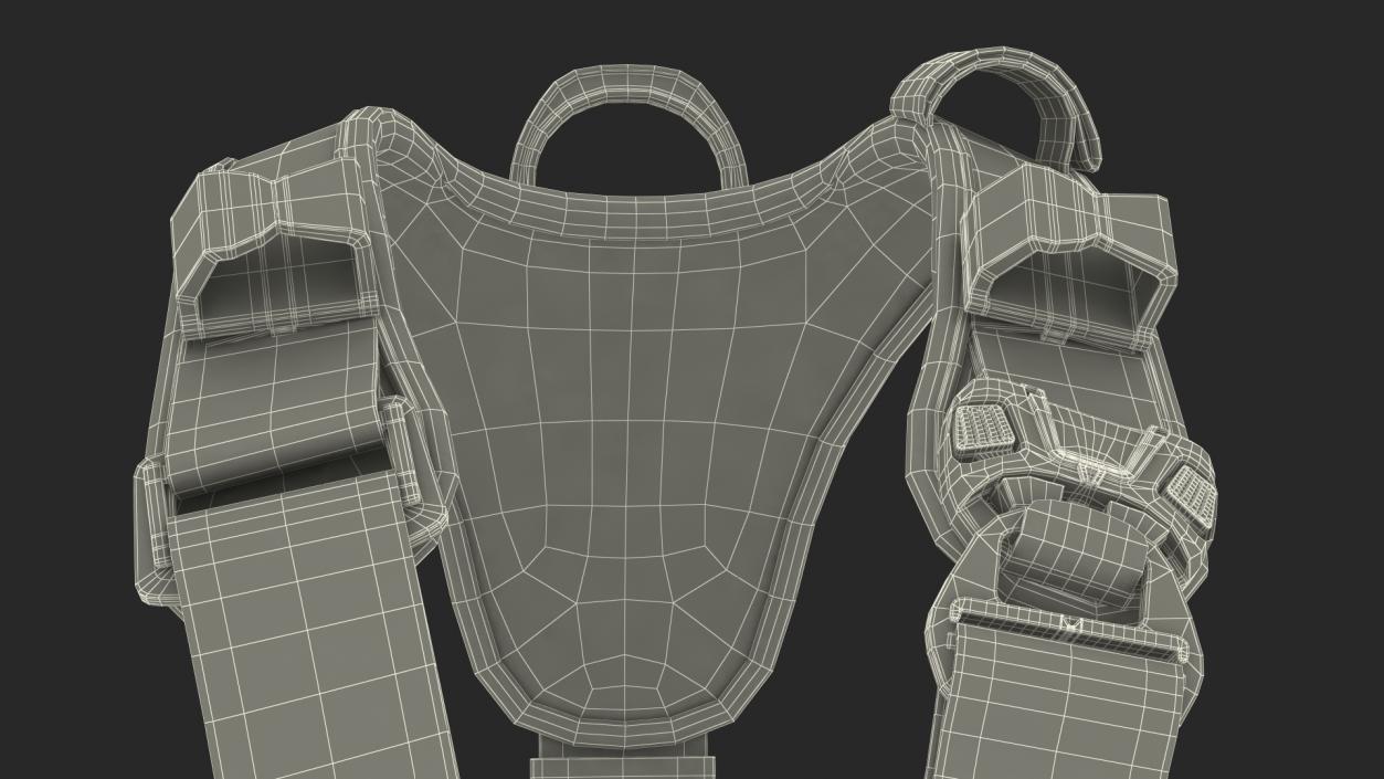 3D model Full Body Harness Generic