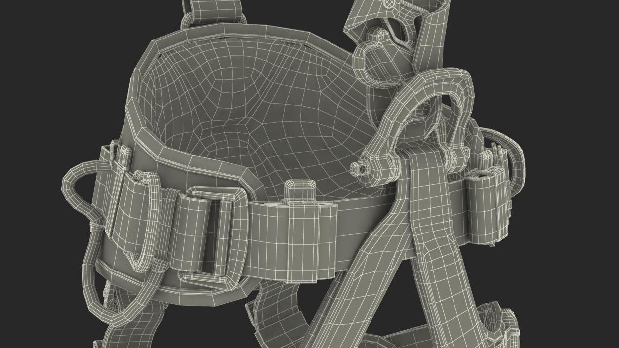 3D model Full Body Harness Generic