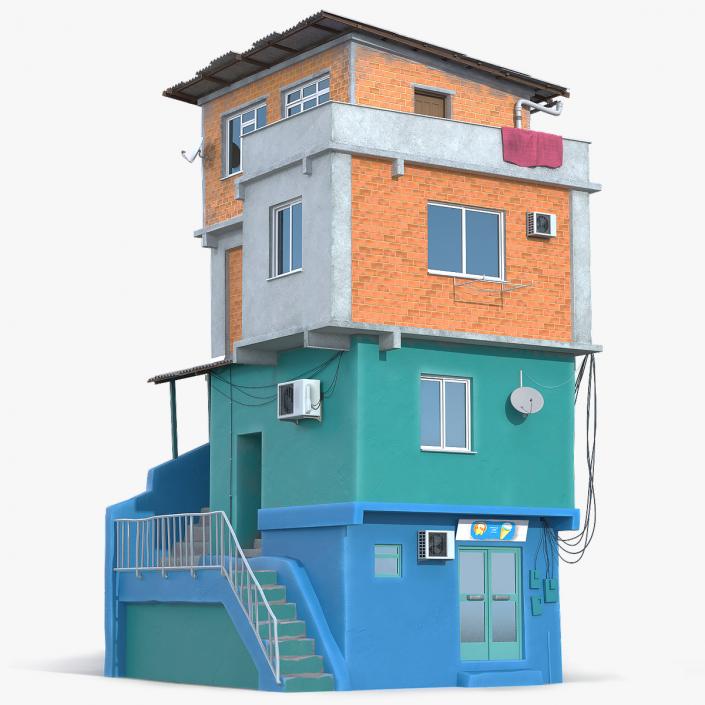 3D Favela House New