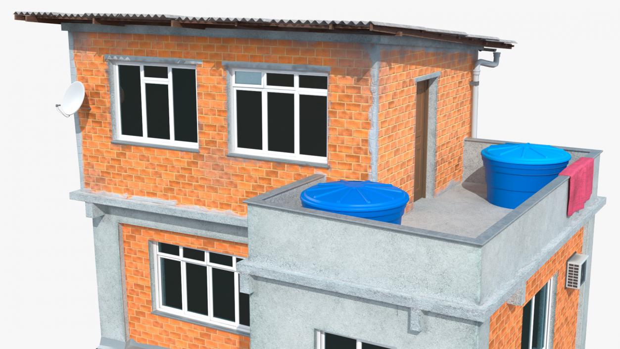 3D Favela House New