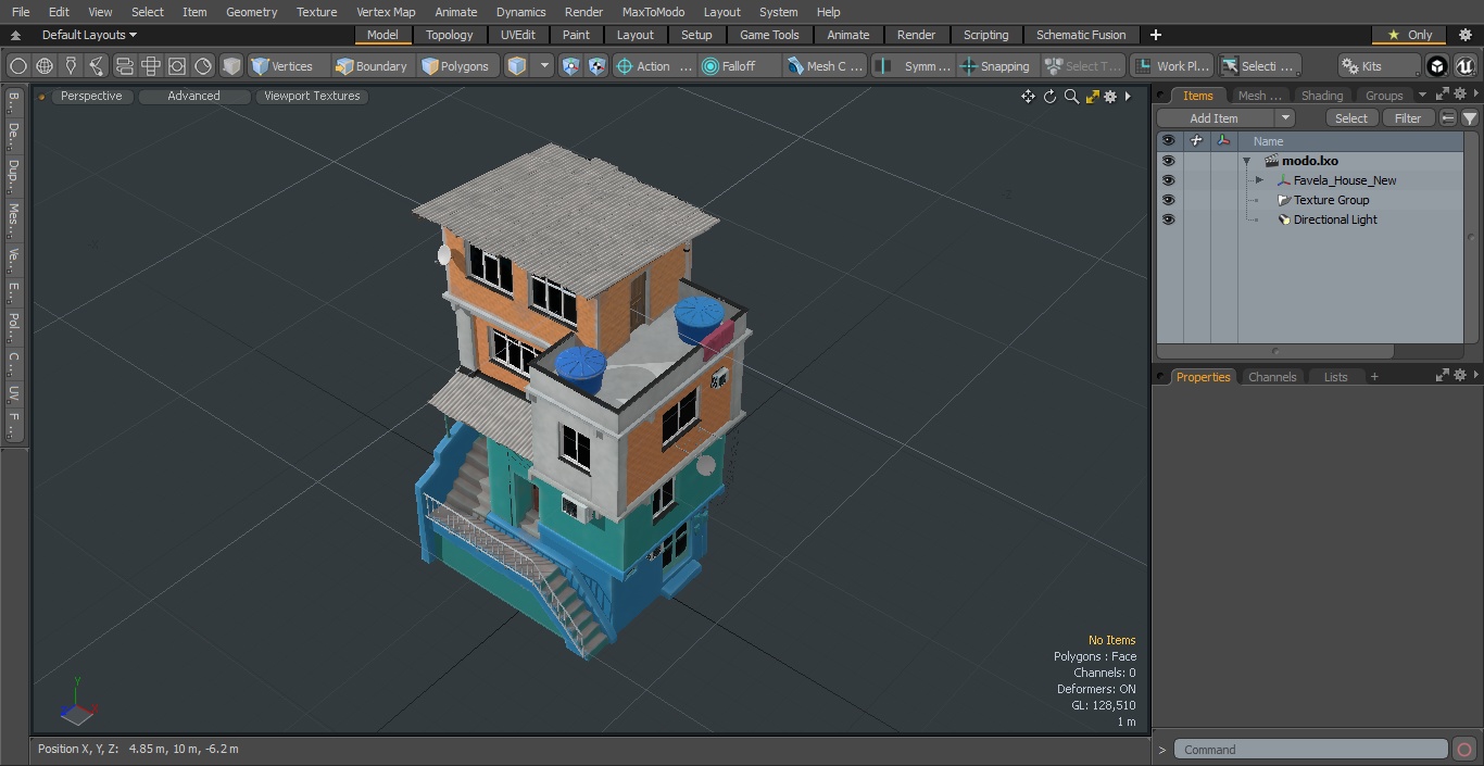 3D Favela House New