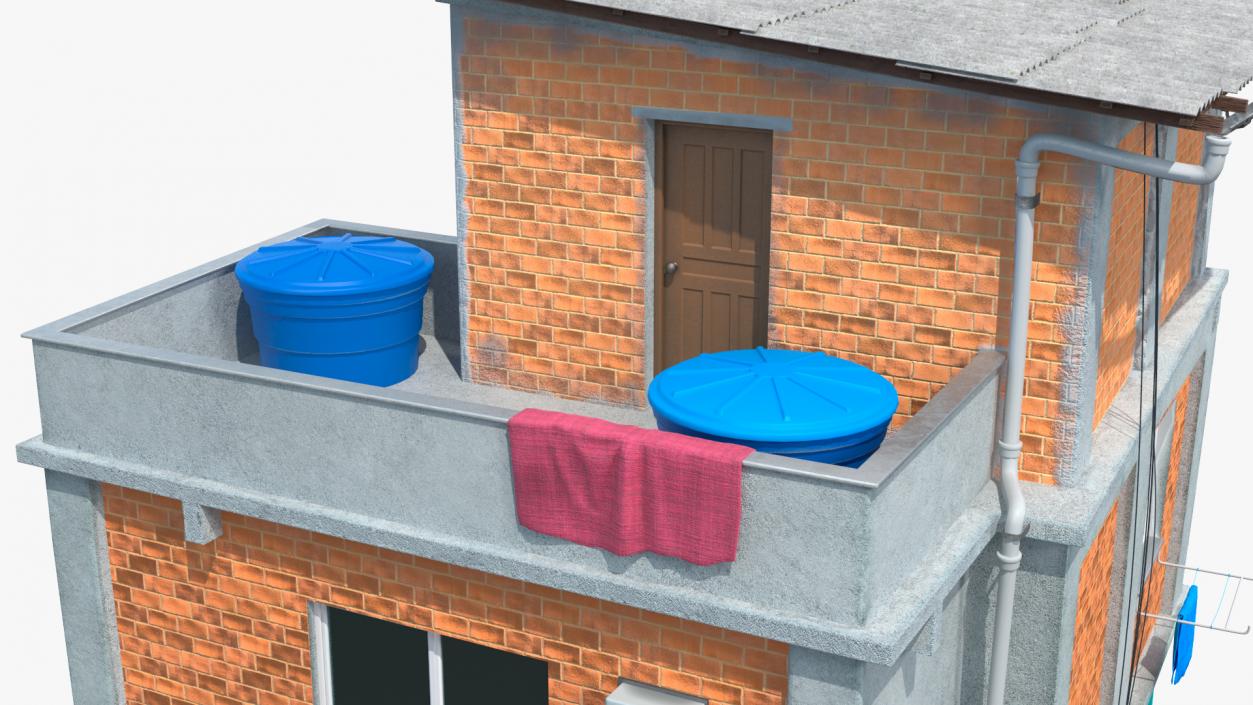 3D Favela House New