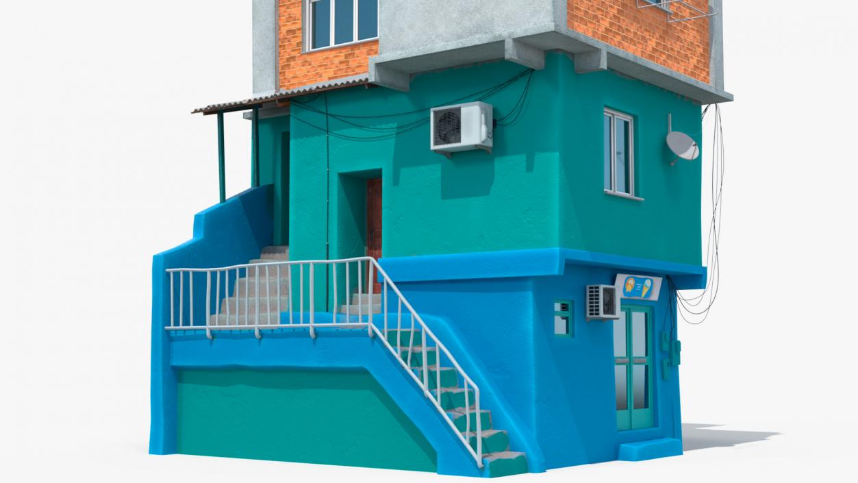 3D Favela House New