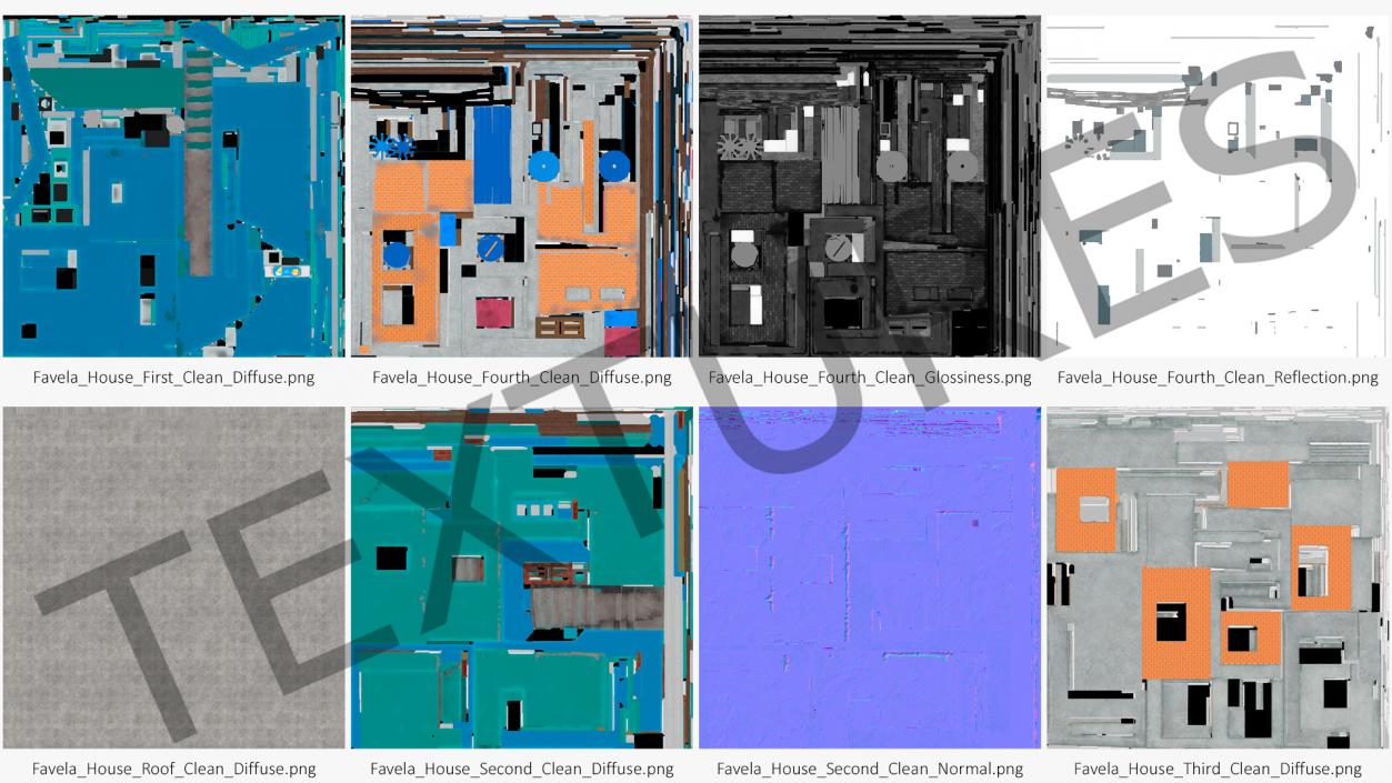 3D Favela House New