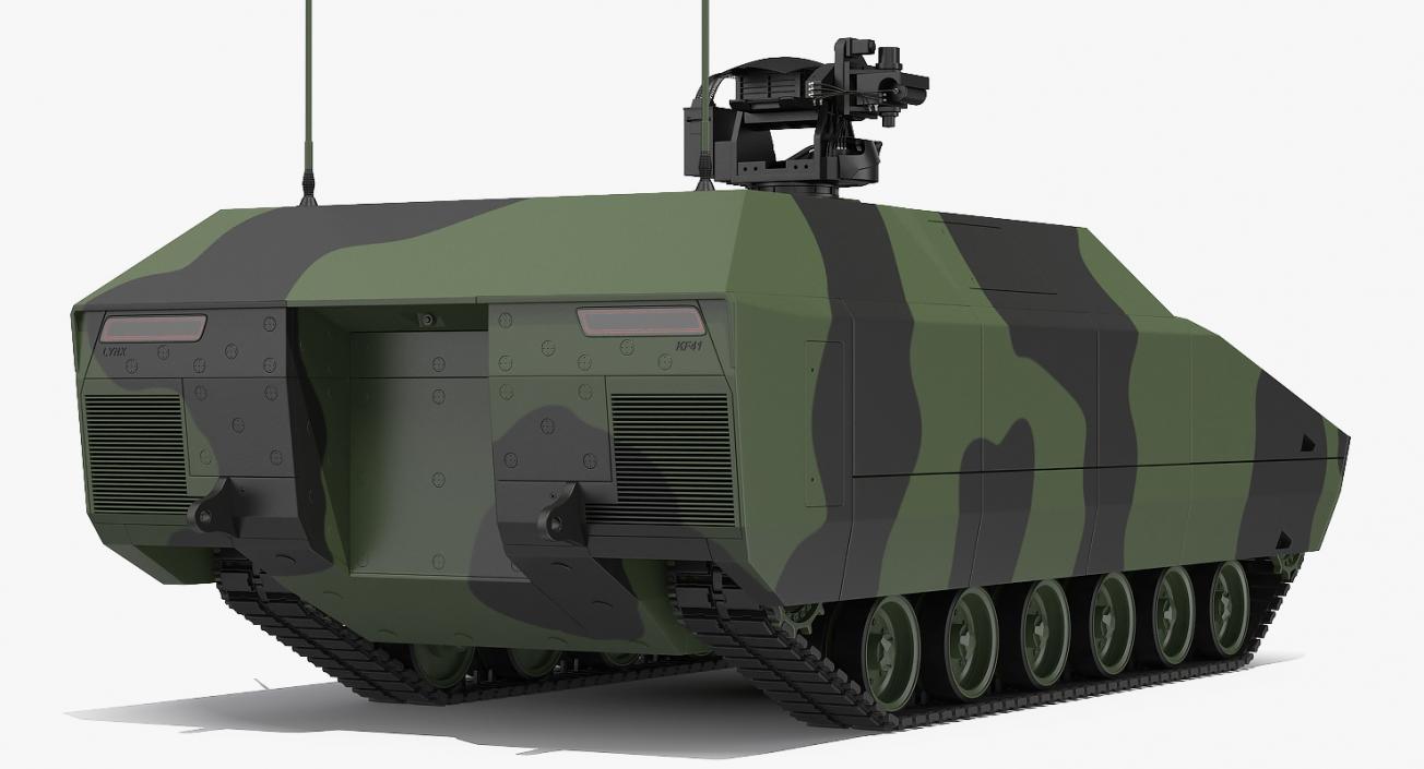 3D model Lynx IFV Rigged