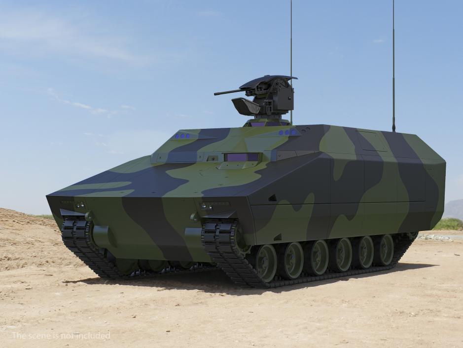 3D model Lynx IFV Rigged