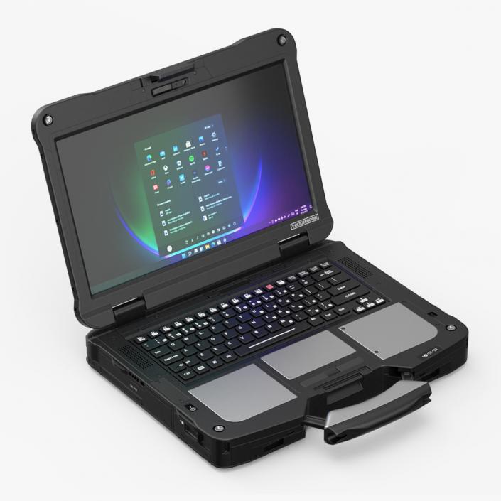 3D model Panasonic Toughbook-40 Shockproof Laptop