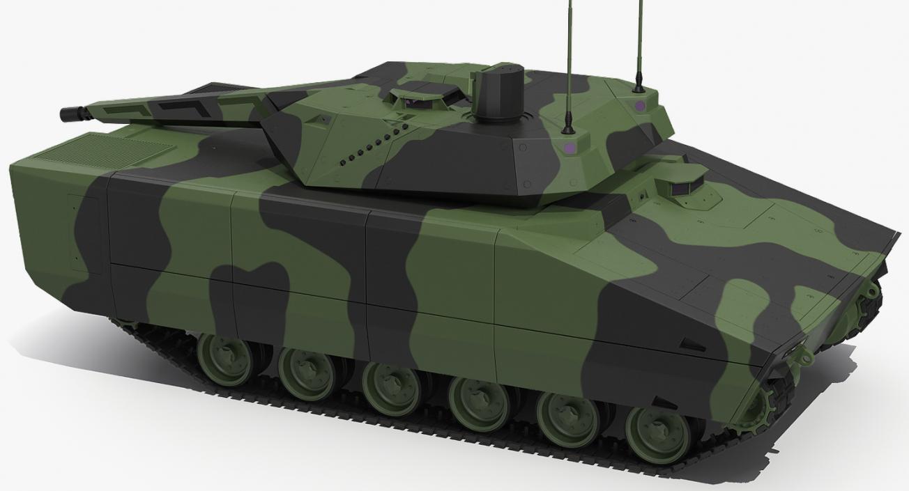 3D Lynx KF41 NextGen IFV Camo Rigged model