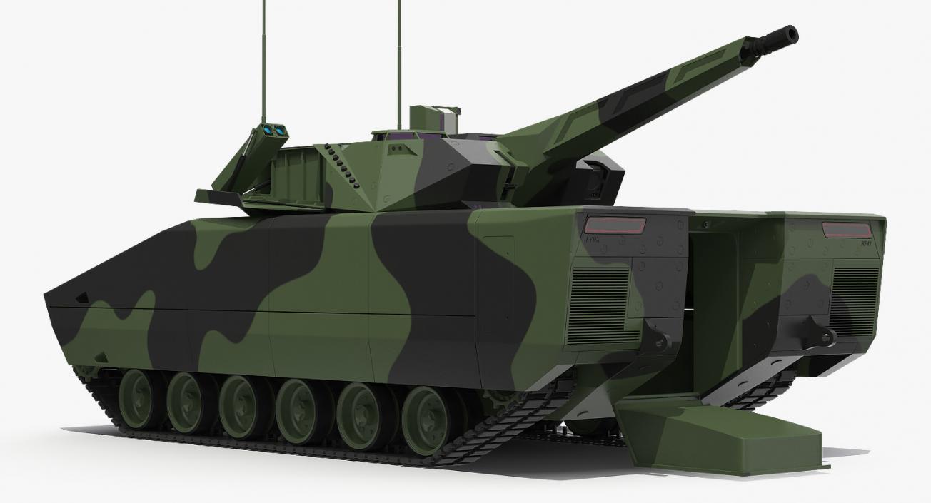 3D Lynx KF41 NextGen IFV Camo Rigged model