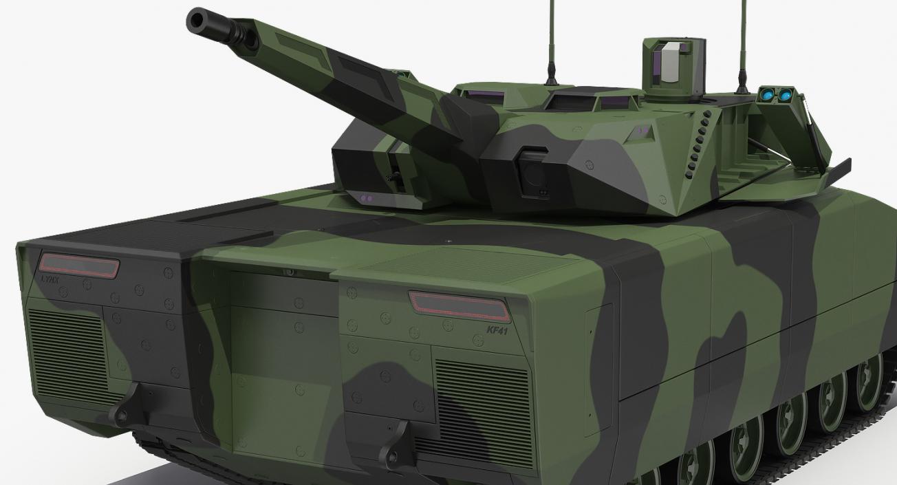 3D Lynx KF41 NextGen IFV Camo Rigged model