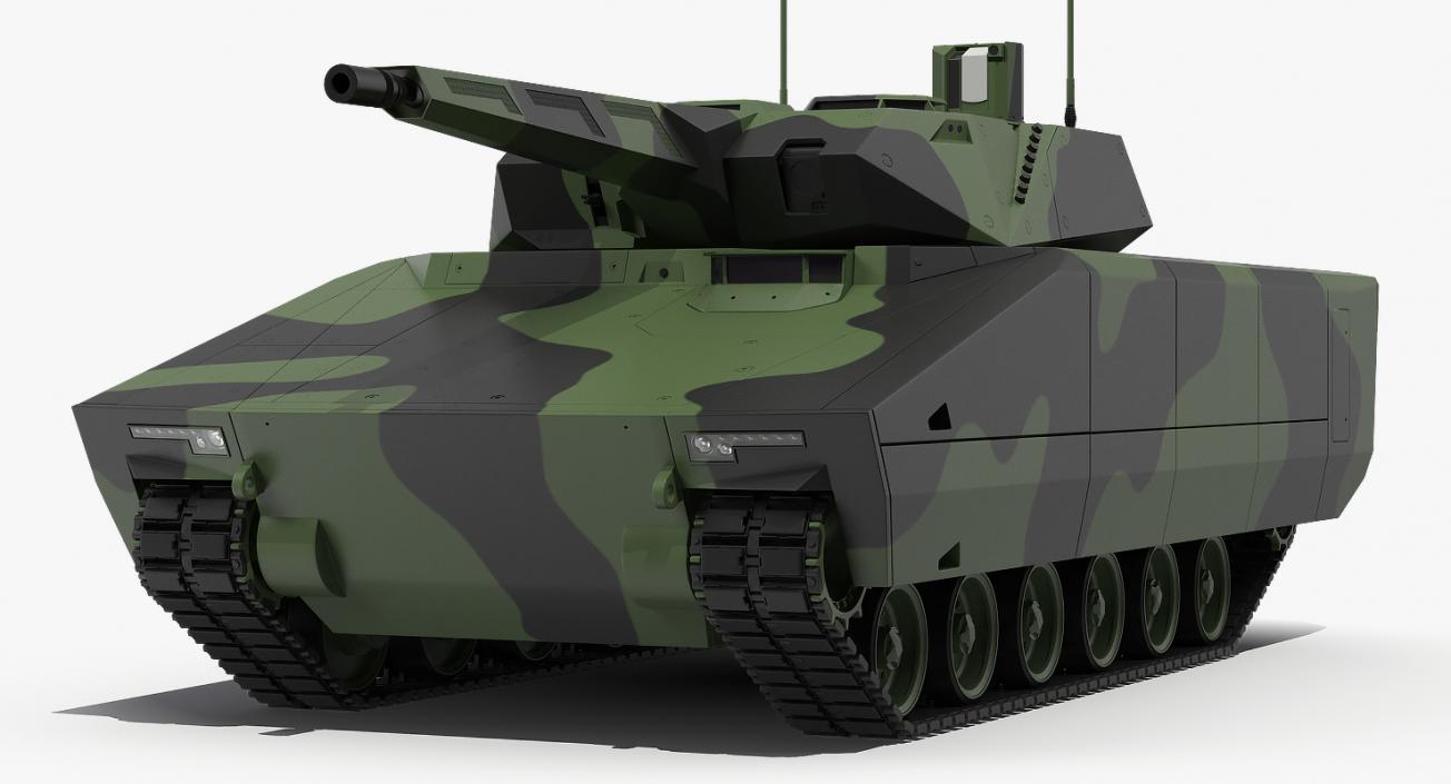 3D Lynx KF41 NextGen IFV Camo Rigged model