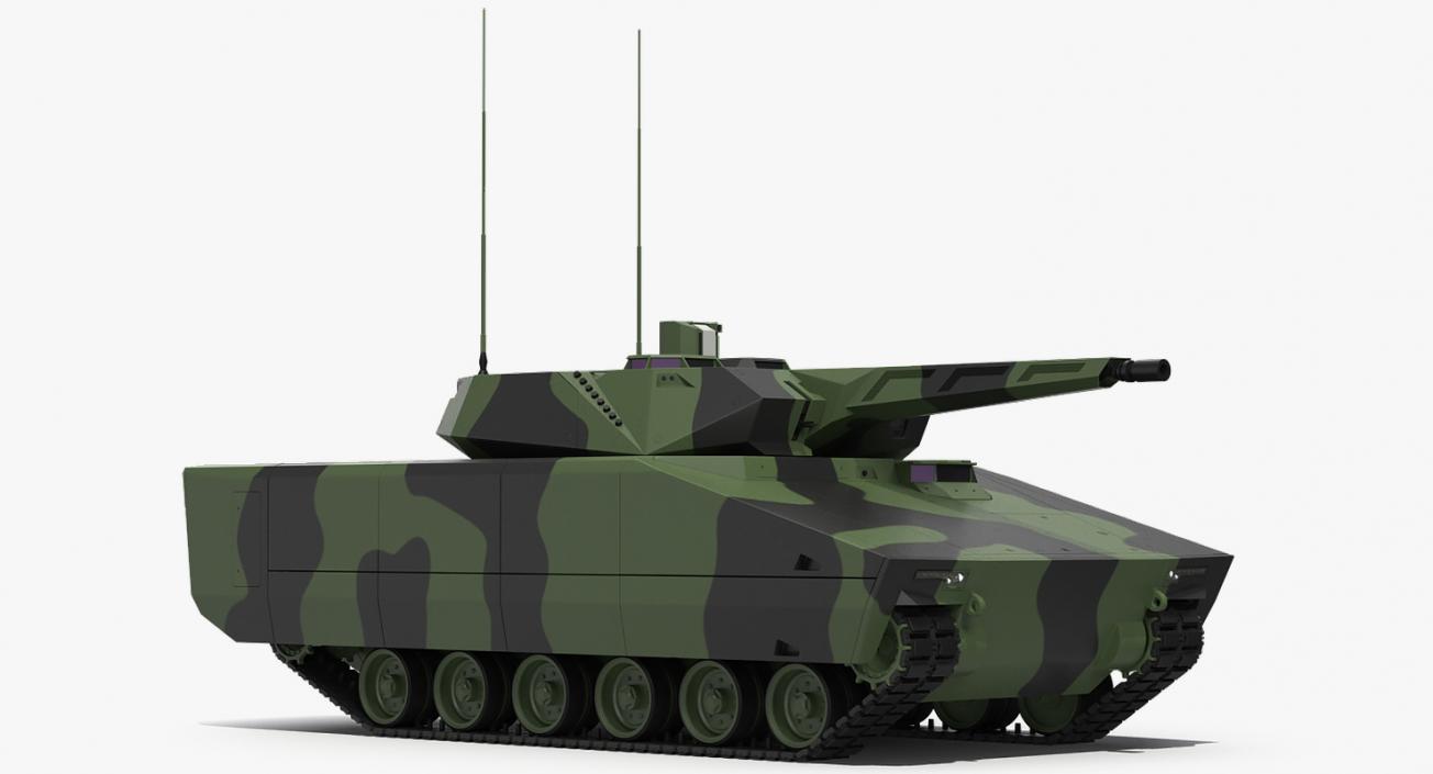 3D Lynx KF41 NextGen IFV Camo Rigged model