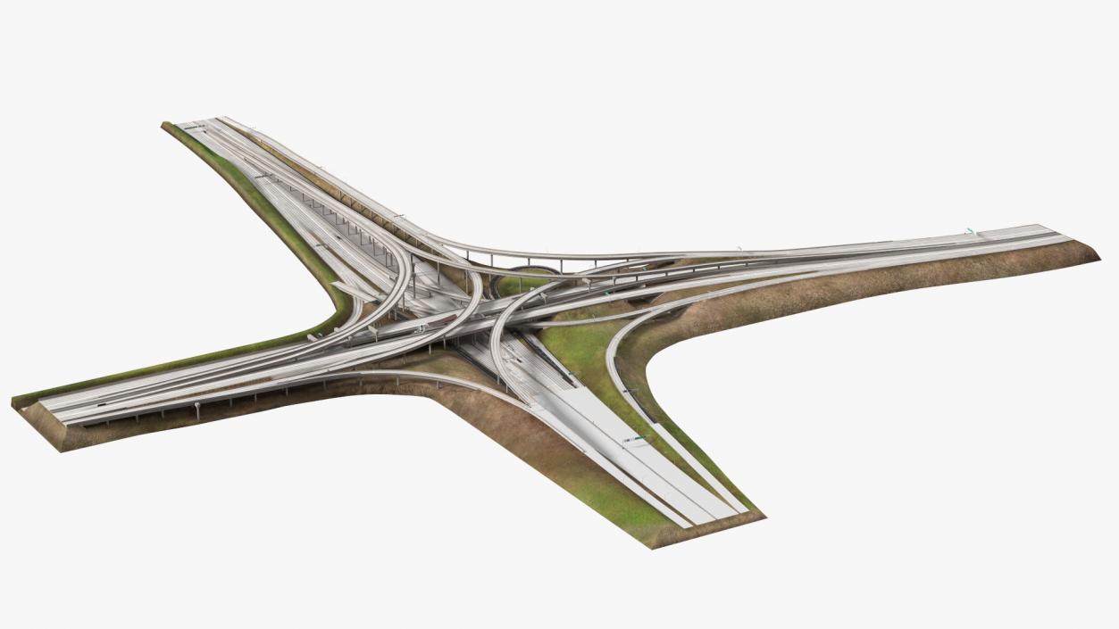 Los Angeles Freeway 3D model