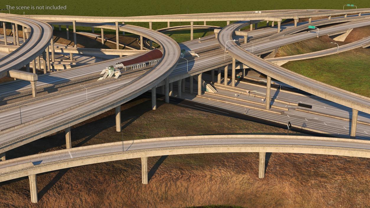 Los Angeles Freeway 3D model