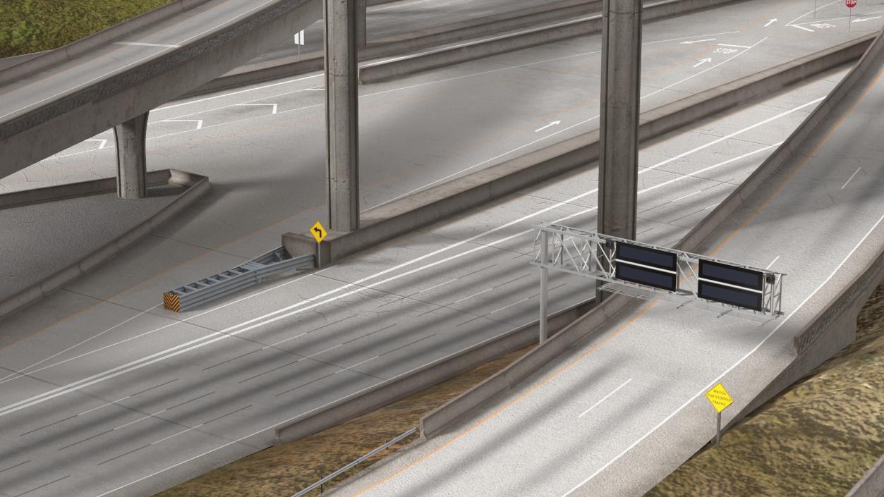 Los Angeles Freeway 3D model