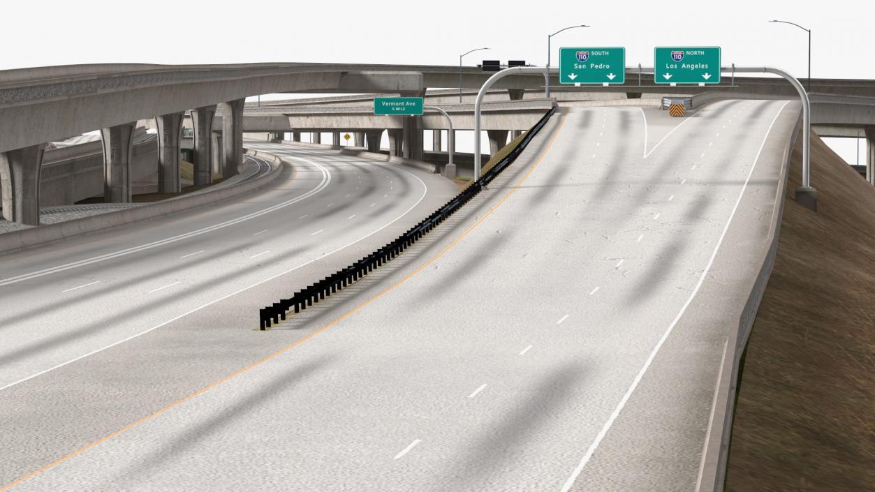 Los Angeles Freeway 3D model