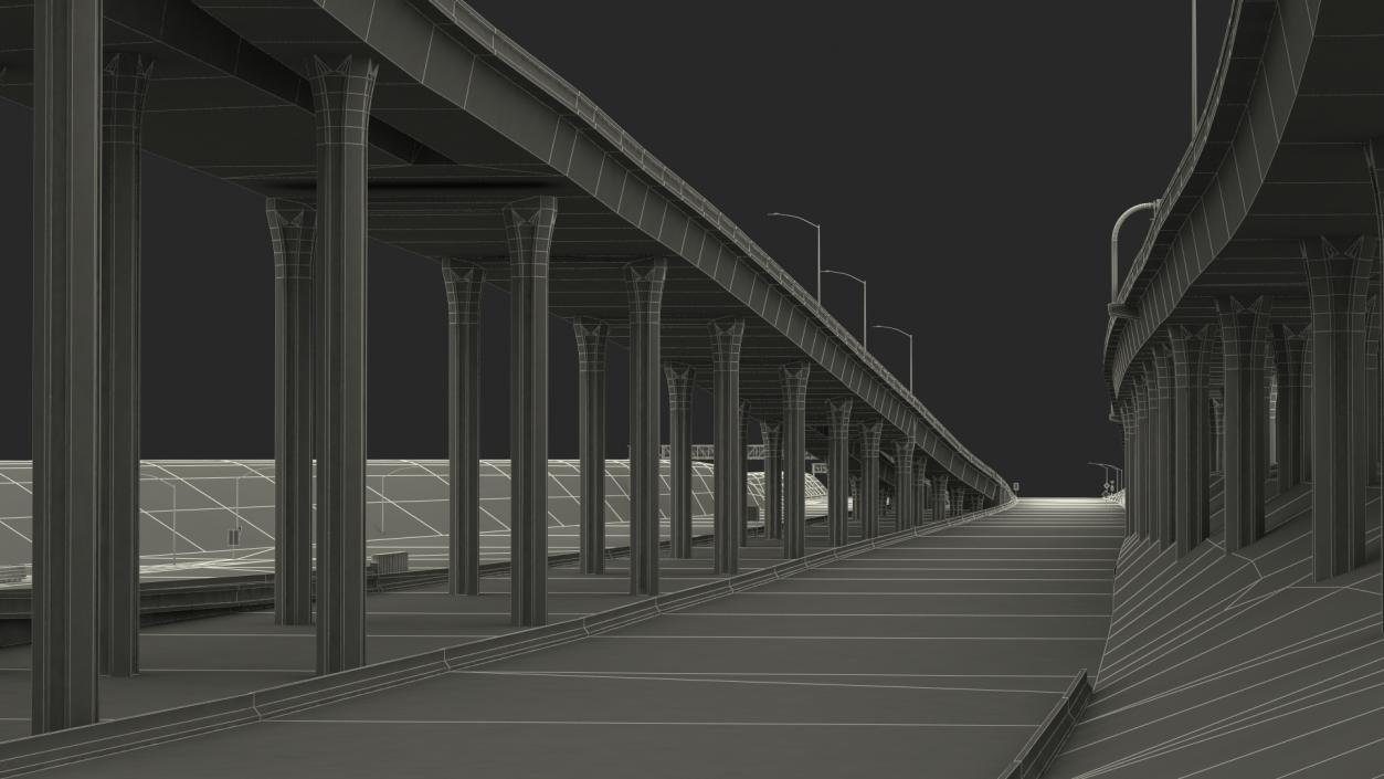 Los Angeles Freeway 3D model