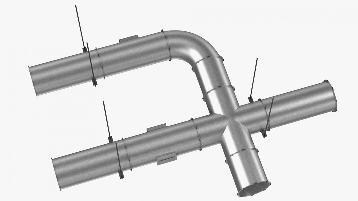 3D Aluminium Air Conditioning Duct