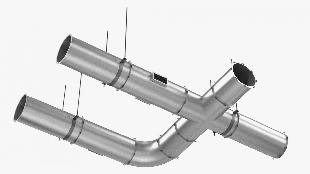 3D Aluminium Air Conditioning Duct