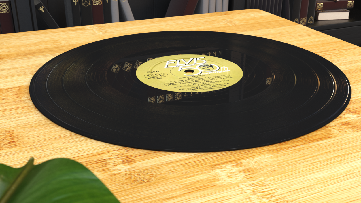 Vinyl Elvis Presley 3D model