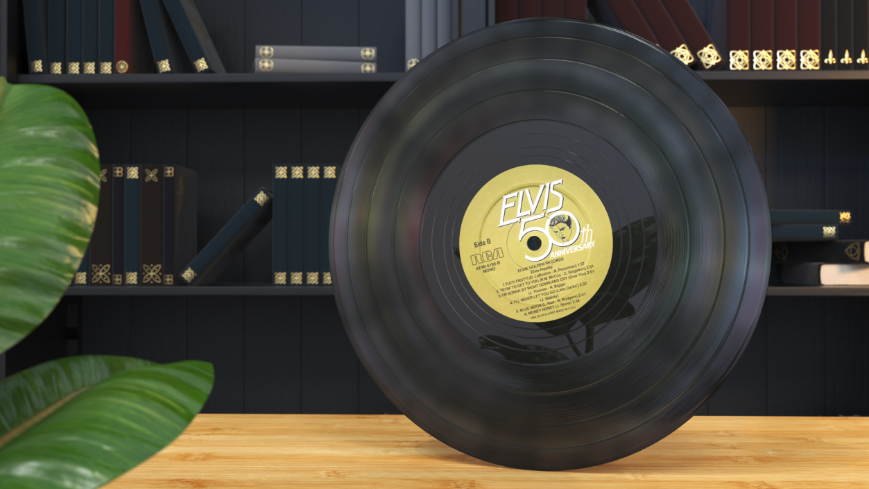 Vinyl Elvis Presley 3D model