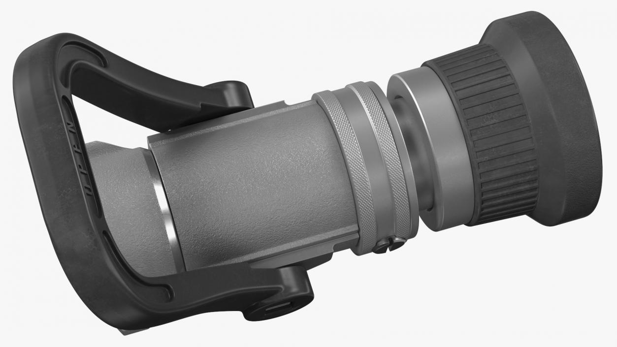 Industrial Fire Hose Nozzle 3D