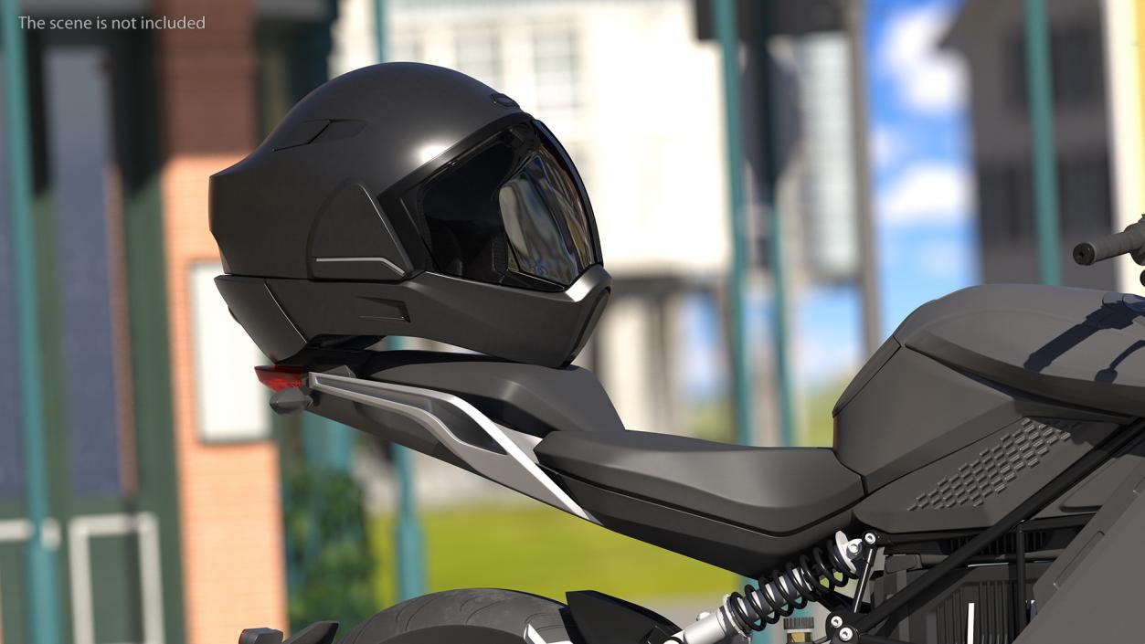 CrossHelmet X1 Smart Motorcycle Helmet Black 3D model