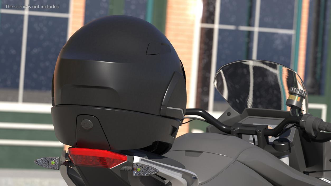 CrossHelmet X1 Smart Motorcycle Helmet Black 3D model