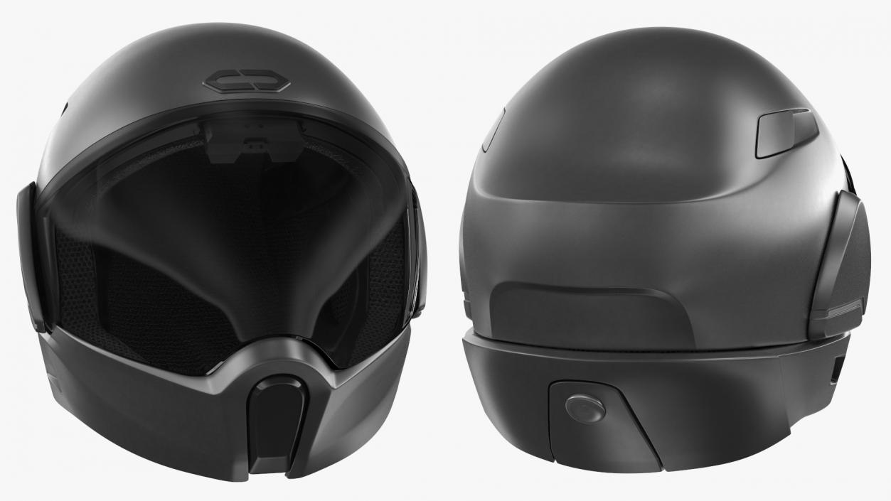 CrossHelmet X1 Smart Motorcycle Helmet Black 3D model