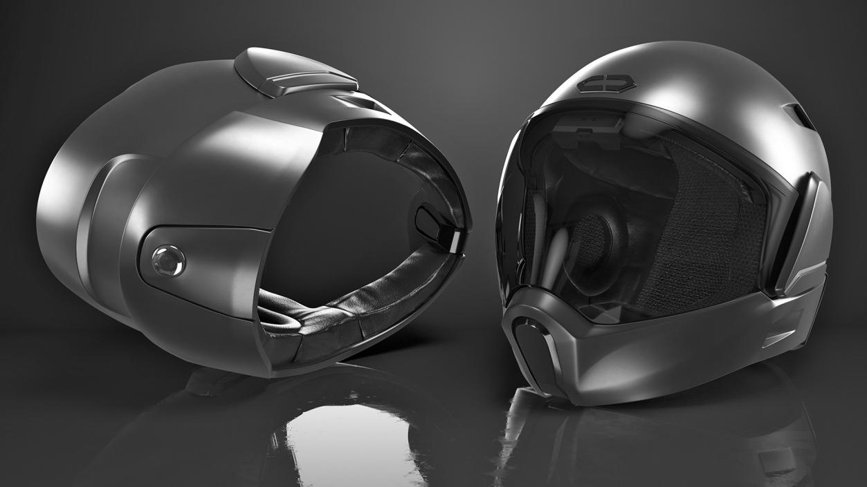 CrossHelmet X1 Smart Motorcycle Helmet Black 3D model