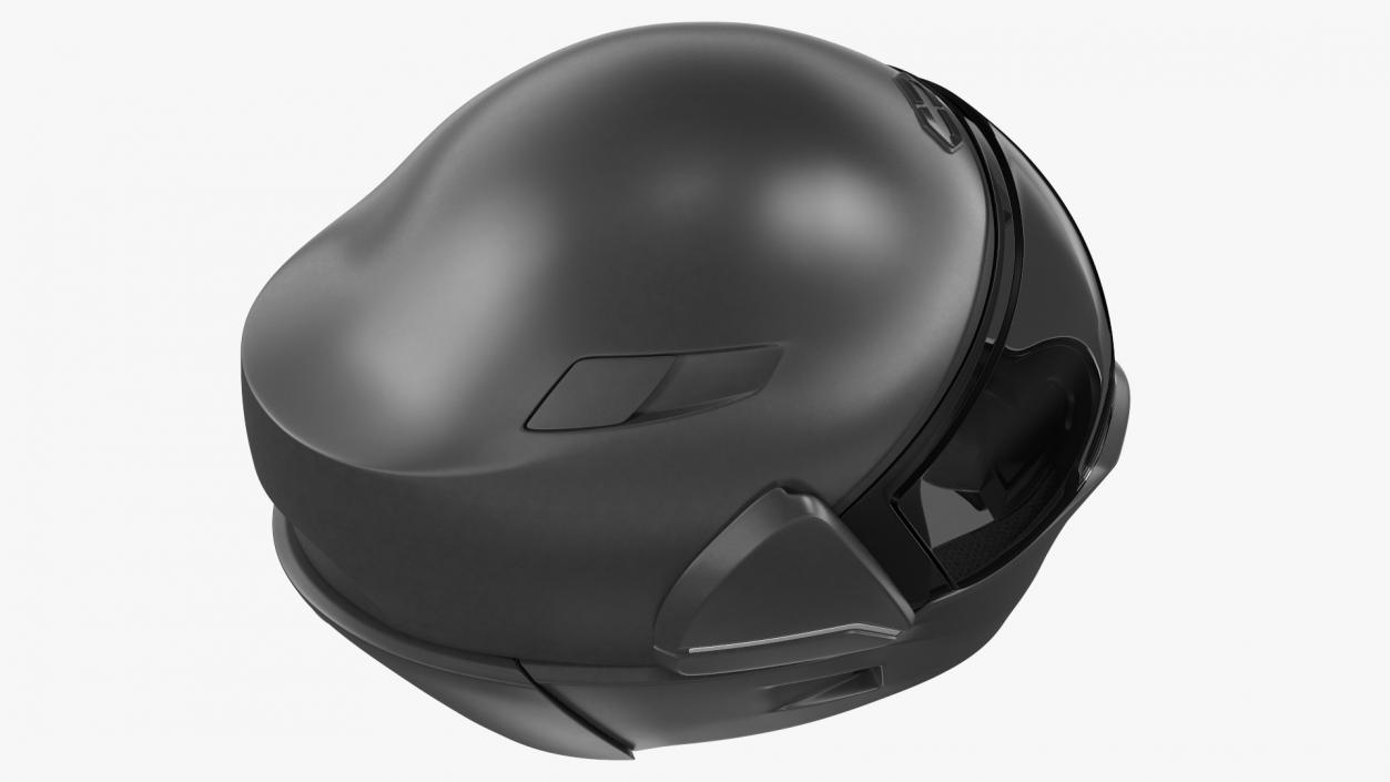 CrossHelmet X1 Smart Motorcycle Helmet Black 3D model