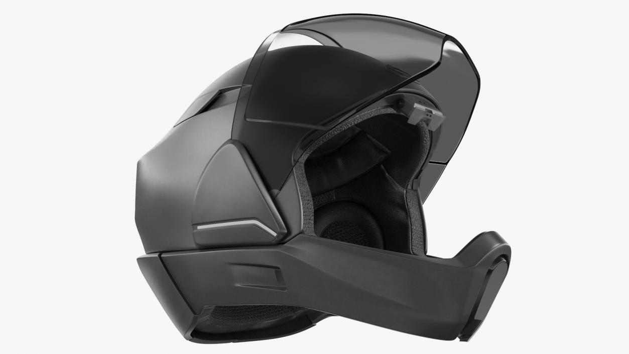 CrossHelmet X1 Smart Motorcycle Helmet Black 3D model