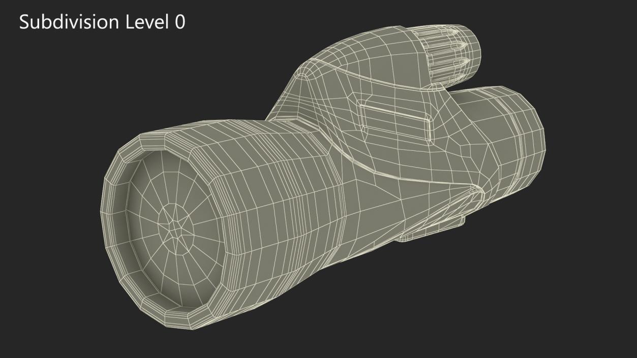 3D model Piper Monocular Telescope