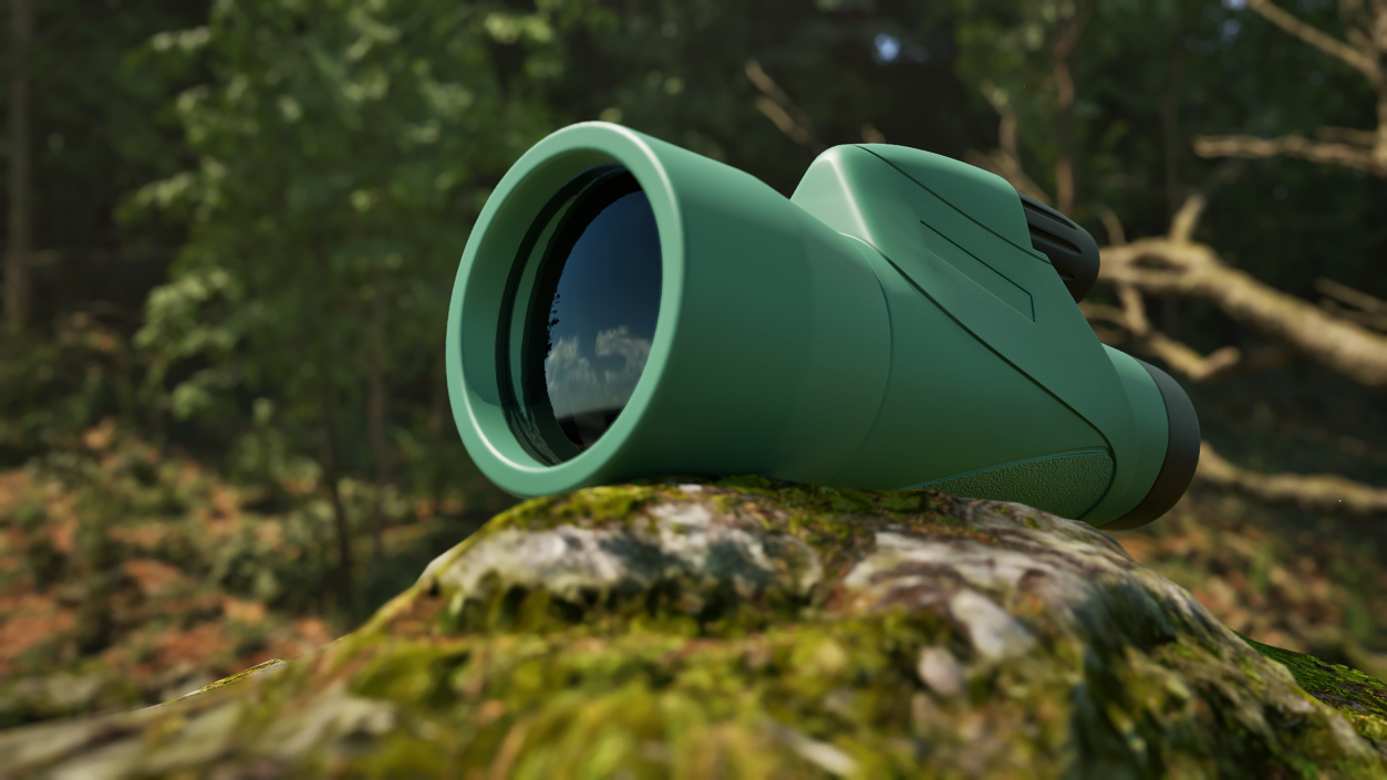 3D model Piper Monocular Telescope