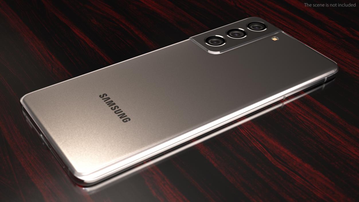 3D Samsung Galaxy S21 5g Phantom Silver