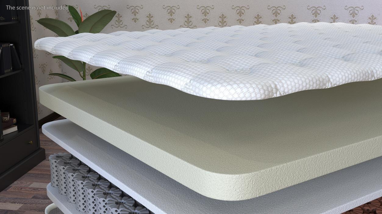 Sleeping Mattress Structure 3D