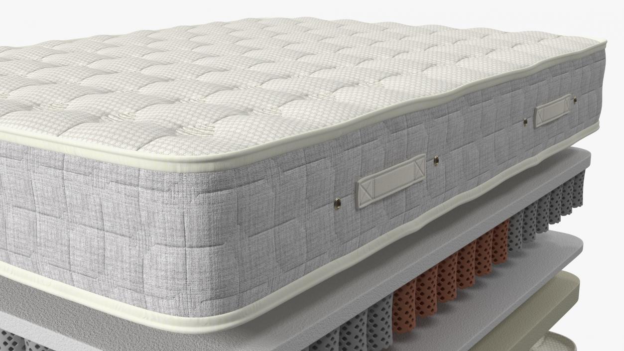 Sleeping Mattress Structure 3D