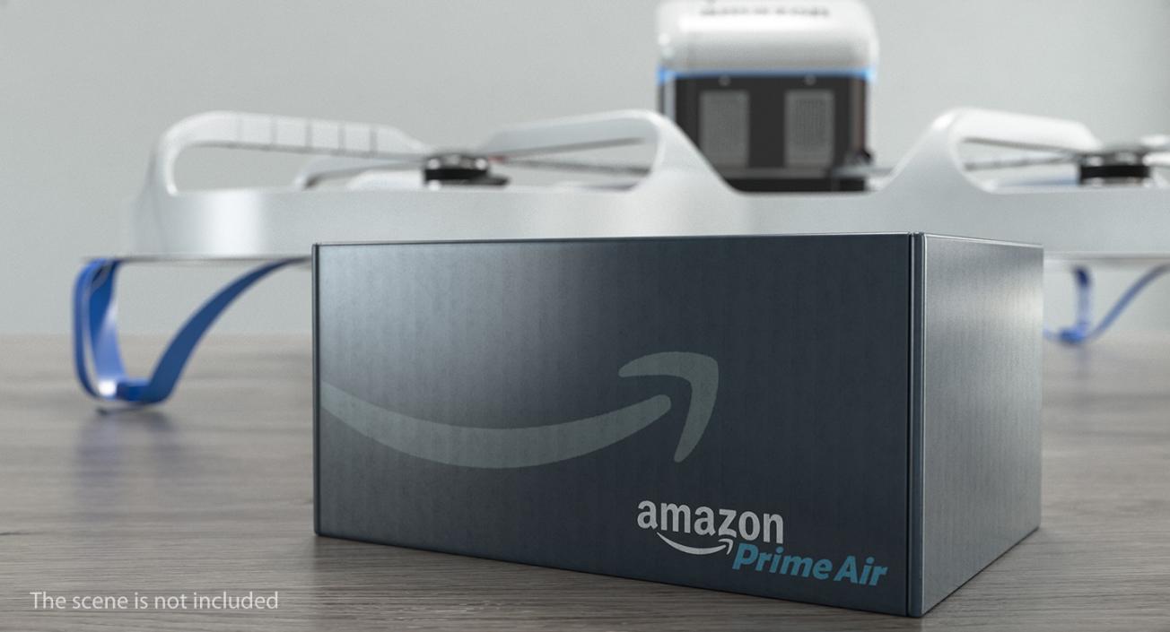 Amazon Prime Package Box 3D model