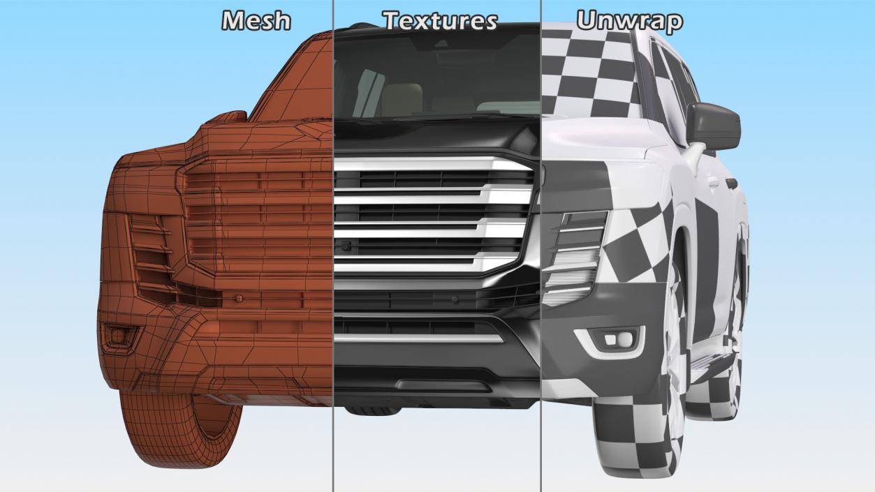 3D Full Size SUV 2022 model