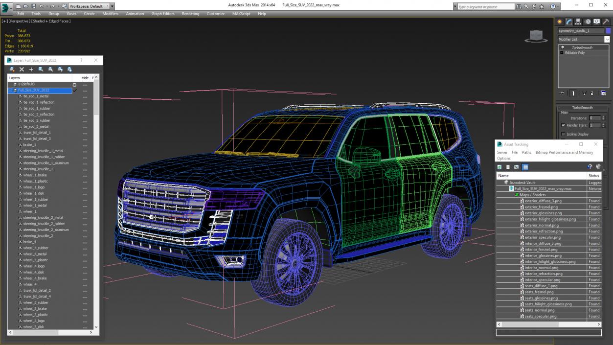 3D Full Size SUV 2022 model